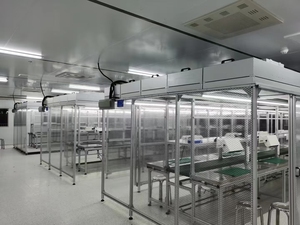 Cabina Modulare Antipolvere Su Misura ISO 5/7/8 Classe 10000 con Unità HEPA FFU per Ricerca di Laboratorio e Coltivazione di Funghi - Product Image 4