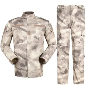 Men's Outdoor Autumn And Windproof Tactical Uniform Windproof Jacket Camouflage Uniform With Navy