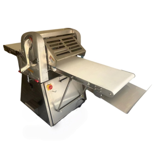 Presse à pâte semi-automatique pour la fabrication de pain, de pâtisserie et de pizzas avec largeur de rouleau réglable - Product Image 4