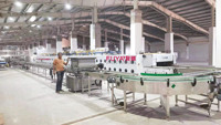Ligne de production automatique de biscuits 500 kg/h/four tunnel de convoyeur/machine à biscuits