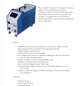 Équipement de test intégré de capacité de batterie 110V 40A, doté de fonctions de surveillance de la tension en temps réel et de la résistance interne - Product Image 4