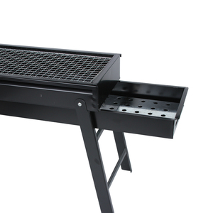 Parrilla de barbacoa portátil de combinación avanzada Soporte Braai Parrilla de barbacoa de carbón plegable de hierro y metal de estilo moderno - Product Image 3