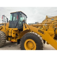 Chargeuse sur pneus Caterpillar 950 d'occasion, Cat950GC, 966, fabrication japonaise, machine de terrassement et de construction