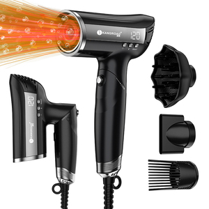 Asciugacapelli Professionale Alta Velocità Diffusore Magnetico Pieghevole Doppia Tensione Infrarossi Plasma OEM - Product Image 1