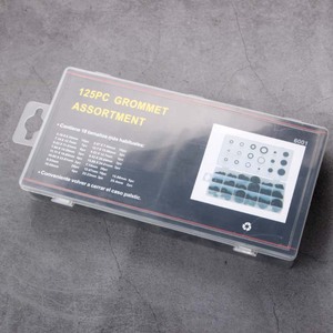 Black O Ring Seal Gasket Assortment 125pc Cooling System Coil Protector Set - Product Image 3