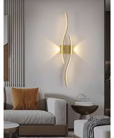 Applique Murale LED Moderne à Cadre en Fer pour Salon, Fond de Télévision et Chevet de Chambre – Design Luxueux et Simple – Garantie 3 Ans