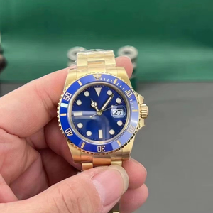 Reloj deportivo automático de lujo para hombre, de acero inoxidable, con zafiro, esfera grande de 41 mm, logotipo personalizado 904, resistente al agua para buceo - Product Image 1