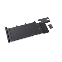 Bykski N-H100-80G-X Bloc d'eau pour carte graphique sans ventilateur, design tout métal pour H100 80GB