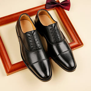 Scarpe in pelle da uomo dell'industria pesante scarpe in pelle solenne di successo scarpe in pelle di cinghiale in gomma intrecciata a mano - Product Image 2