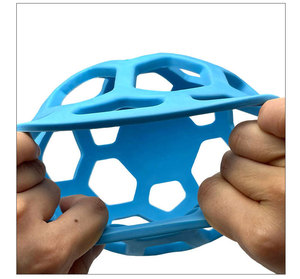 Juguetes de Goma para Perros, Pelota de Goma Brillante Personalizable con Sonido, Juguete de Goma para Mascotas - Product Image 4
