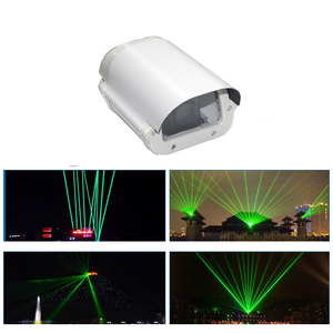 Luz Láser de Seguridad de 520nm 1W, Luz Verde de Advertencia, Láser de Alto Rendimiento para Exteriores, Iluminación LED de Seguridad - Product Image 3