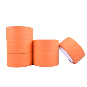 Manufacturer Orange 14 Days UV Protection Resistant Crepe Paper Masking Tape For Painter