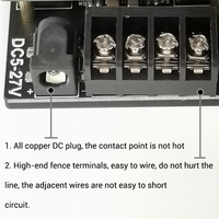 Module amplificateur de son numérique stéréo HIFI niveau 2.0 WUZHI AUDIO ZK-502C, carte amplificateur de haut-parleur numérique TPA3116D2 50Wx2