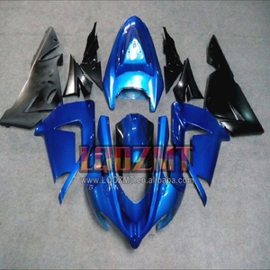 Corps OEM pour KAWASAKI <span class=keywords><strong>NINJA</strong></span> ZX <span class=keywords><strong>1000</strong></span> CC bleu clair 10 R 10R ZX10R 04 05 50No.8 ZX1000 ZX-10R <span class=keywords><strong>2004</strong></span> 2005 Kit de carénages d'injection - Product Image 1