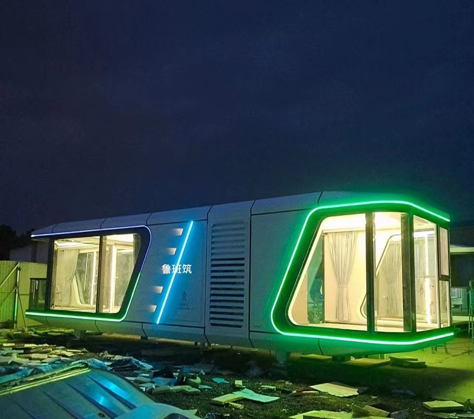 Luxury Mobile Tiny House Space Capsule Prefab House for Resort and ...