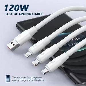 <span class=keywords><strong>Cable</strong></span> USB de <span class=keywords><strong>carga</strong></span> Flash súper <span class=keywords><strong>rápida</strong></span> de 120W, <span class=keywords><strong>cable</strong></span> de <span class=keywords><strong>carga</strong></span> de teléfono móvil <span class=keywords><strong>tipo</strong></span> <span class=keywords><strong>C</strong></span> grueso para <span class=keywords><strong>Huawei</strong></span> para Xiaomi para uso de impresora de dormitorio - Product Image 5