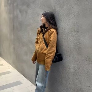 Veste <span class=keywords><strong>de</strong></span> Travail Décontractée pour Homme Style Rétro Cowboy en Toile pour Mécanicien et Chauffeur <span class=keywords><strong>de</strong></span> Camion – Vêtements <span class=keywords><strong>de</strong></span> Travail pour Homme - Product Image 4