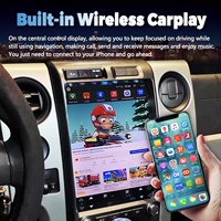 Autoradio Android style Tesla avec écran IPS 2K pour Ford F150 2009-2019, compatible avec les systèmes d'origine SYNC 2 et SYNC 3, CarPlay, Android Auto, 4G LTE