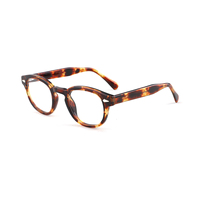 Monturas Ópticas Unisex Cuadradas de Acetato Vintage con Colores Degradados, Diseño Frontal Atrevido, Construcción Duradera, Uso Diario