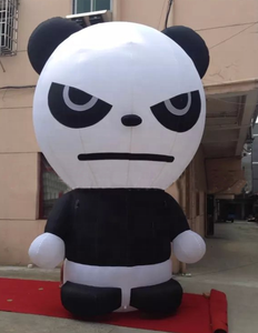 Decoración al aire libre, modelo de Panda inflable, mascota inflable de panda gigante para exteriores, promoción de <span class=keywords><strong>Anime</strong></span> - Product Image 6