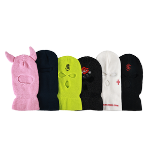 Groothandel Custom Logo Borduurwerk Patches Effen Gebreide Winter Beanie Hoeden Voor Meisjes En Jongens Mode Ontwerp Warme Beanie Hoeden - Product Image 5