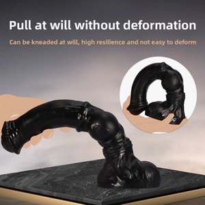 Dildo Artificial de Forma Irregular en Colores Mezclados, Modelo de Caballo y Perro, Masturbador Femenino, Vibrador, Juguete Sexual - Product Image 2