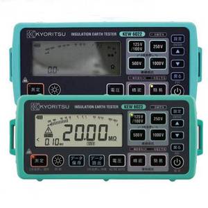 Testeur d'isolement et de terre Kyoritsu KEW6022 500V avec affichage numérique et analogique – Équipement de test de sécurité - Product Image 1