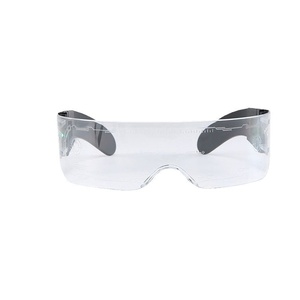 Lunettes de <span class=keywords><strong>mode</strong></span> en acrylique lumineuses LED Cyberpunk Tech - Nouveautés pour Pâques, Halloween, festivals de musique, bars, discothèques et soirées - Product Image 5