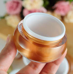 High Quality High-Grade Acrylic Shampoo Round Screw Cap PE <b>Plastic</b> Travel Sample Separate Container Cosmetics <b>Empty</b> <b>Bottles</b> - Product Image 2