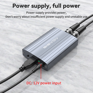 อะคาซิส ไม่ต้องรอ 1080P60HZ 1HD เป็น 2-CH AHD ตัวแปลงสัญญาณความละเอียดสูงสำหรับคอมพิวเตอร์และทีวี - Product Image 3
