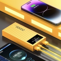 RUNCEIN Nouveau chargeur rapide 20000 mA Creative Container Power Bank Haute capacité Multi Interface Powerbank