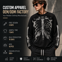 Pull en tricot jacquard graphique personnalisé, col rond en coton surdimensionné, streetwear, pull intarsia, fabricant OEM ODM, marque privée