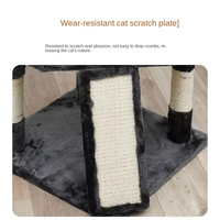 Árbol para Gatos de Madera Extra Grande Personalizado al por Mayor, Postes Rascadores, Casa para Gatos de Múltiples Niveles para Interiores