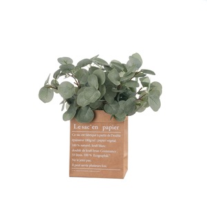 Bouquet de feuilles d'eucalyptus artificielles CallaFloral, vert, polyester, décoration intérieure, mariage, décoration murale pour la maison - Product Image 5