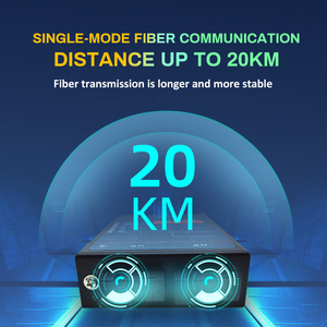 <span class=keywords><strong>Modem</strong></span> Industriale a Fibra Ottica |   Convertitore Bidirezionale da RS485 a Fibra e da RS232 a Ethernet con Porta SC - Product Image 6