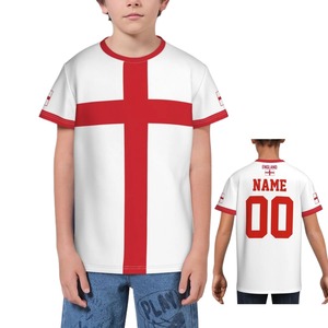 T-Shirt 3d per bambini e ragazzi T-Shirt <span class=keywords><strong>con</strong></span> maglia da calcio per gli appassionati di calcio T-Shirt regalo per gli appassionati di calcio - Product Image 1