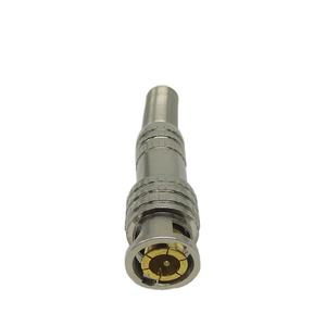 Di alta qualità <span class=keywords><strong>BNC</strong></span> maschio 75ohm placcato oro connettore a molla per RG58 RG59RG6 cavo - Product Image 6