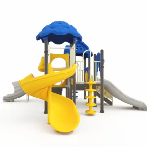 2024 Customized Non-Standard Comprehensive Engineering Inflatable Children's Playground for Public Garden Use Made LLDPE Plastic