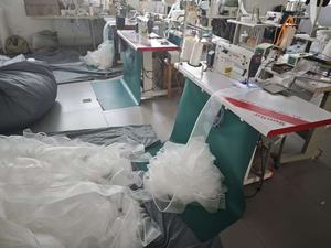 Fourniture directe d'usine grand auvent Six robe de mariée en acier sans fil jupe doublure jupons jupons de qualité pour soutenir les mariées - Product Image 6