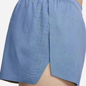Wholesale New Style Custom Logo Lightweight 4 Way Stretch <b>Men</b> Gym Hole <b>Shorts</b> Breathable Quick Dry Pocket <b>Runner</b> Marathon <b>Shorts</b> - Product Image 3