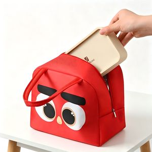 Sac à déjeuner isotherme en tissu Oxford pour animaux de compagnie, boîte à Bento portable pour enfants, école, camping, rangement des aliments, pochette à glace - Product Image 3