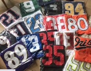 Nuova maglia da uomo San <span class=keywords><strong>Francisco</strong></span> 49 13 #   Purdy 54 #   Warner 23 #   McCaffrey85 #   Maglia da Football Americano Kittle VP 97 Bosa - Product Image 4
