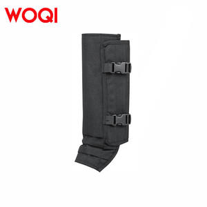 Protège-jambes Woqi pour adultes 54x33cm, protection en polyester pour la randonnée en montagne, couvre-mollets, noir - Product Image 4