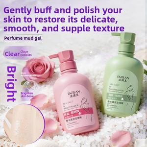 <span class=keywords><strong>Gommage</strong></span> corporel au sel de mer et à <span class=keywords><strong>la</strong></span> niacinamide, blanchissant, exfoliant, hydratant, éclaircissant, nettoyage en profondeur, soin de <span class=keywords><strong>la</strong></span> peau, exfoliant, sel de bain - Product Image 2