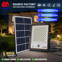 Projecteur Solaire LED en Aluminium Moulé Sous Pression, Design Moderne, Populaire, pour Terrains de Football et Jardins, 100W 200W 300W 400W