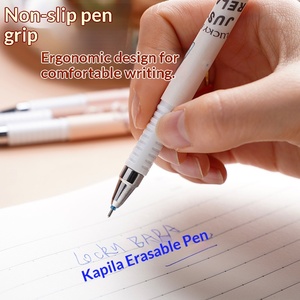 Stylo effaçable neutre YEKO Capibara qui enlève <span class=keywords><strong>son</strong></span> chapeau, séchage rapide, friable, fournitures <span class=keywords><strong>de</strong></span> papeterie en plastique pour étudiants, vente en gros - Product Image 3