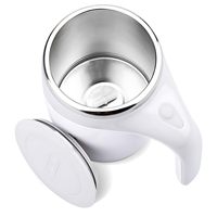 Tasse à café électrique magnétique à agitation automatique, tasse mélangeuse rotative pour le bureau, les voyages, la maison, le thé, le chocolat chaud, le lait