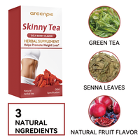 Thé Herbal Minceur Greenpie : Complément Alimentaire pour la Perte de Poids, Soutient la Réduction et la Combustion des Graisses Abdominales