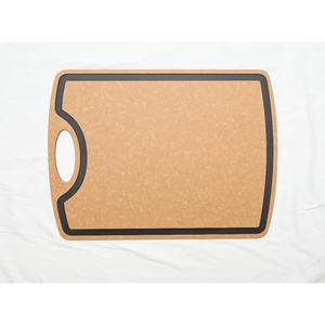 Planche à découper en fibre de bois d'eucalyptus antimicrobienne OME Brand Guangdong, compatible lave-vaisselle, ustensile de cuisine écologique en pulpe - Product Image 2