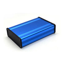 DIY Colorful Metal Electronics Box | Aluminum Enclosure for PCB Junction Industrial Instrument Housing Custom Sizes